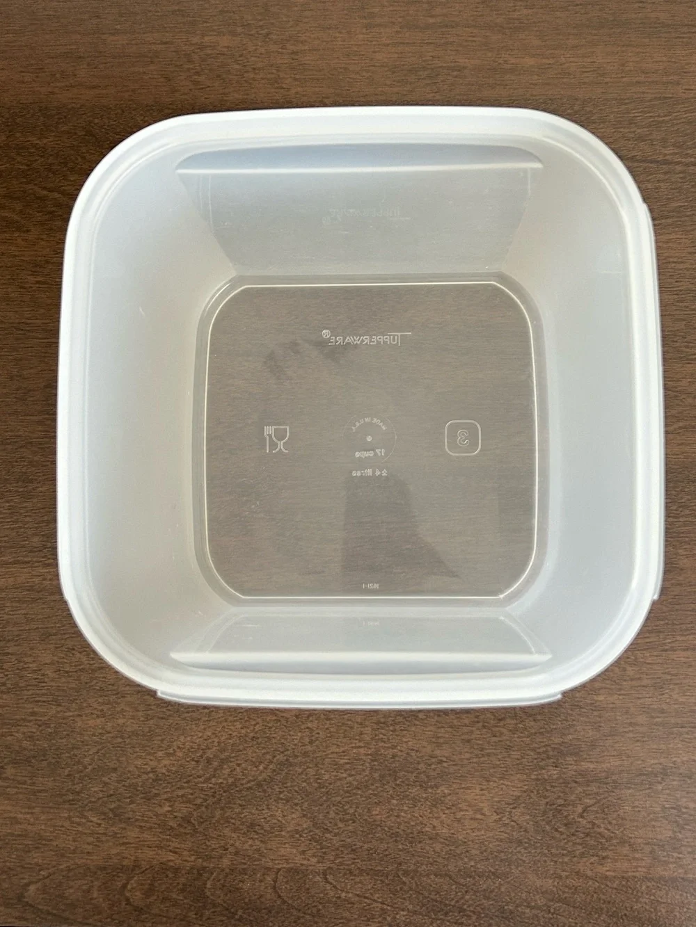 TUPPERWARE MODULAR MATE #3 SQUARE CANISTER 17 CUPS